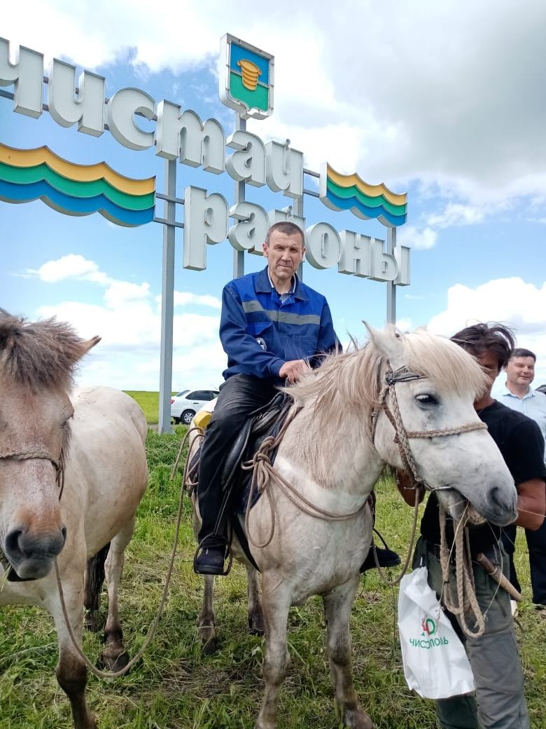 Чистопольский район  посетил якутский потомственный коневод Дугуйдаан Винокуров