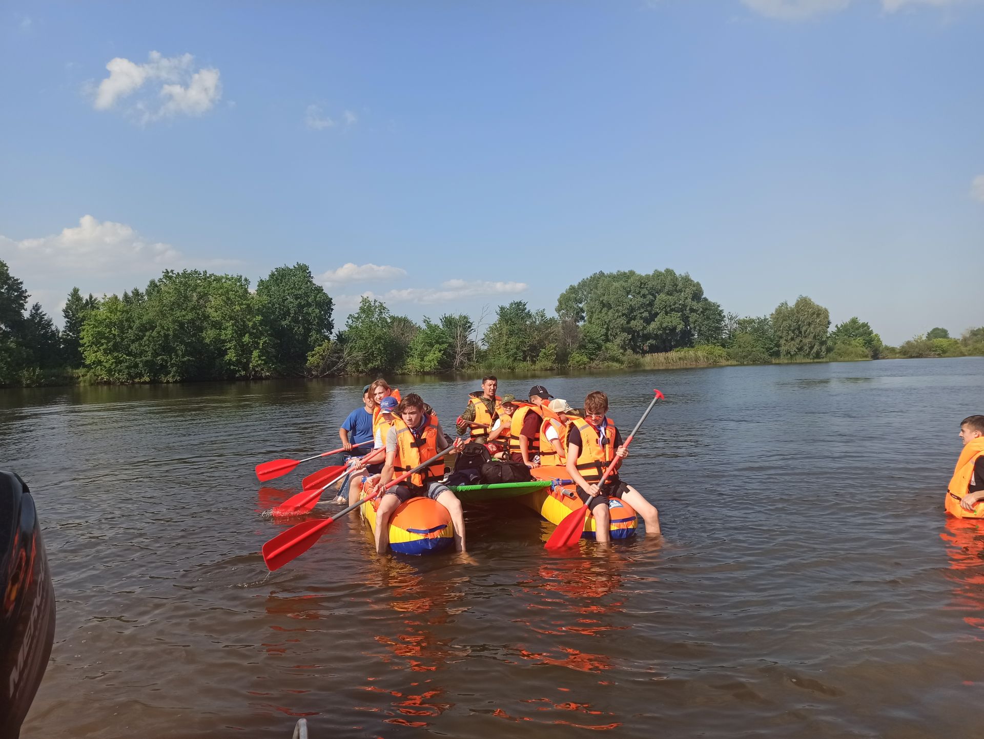 В Чистополе дети опробовали водный экологический маршрут (фоторепортаж)