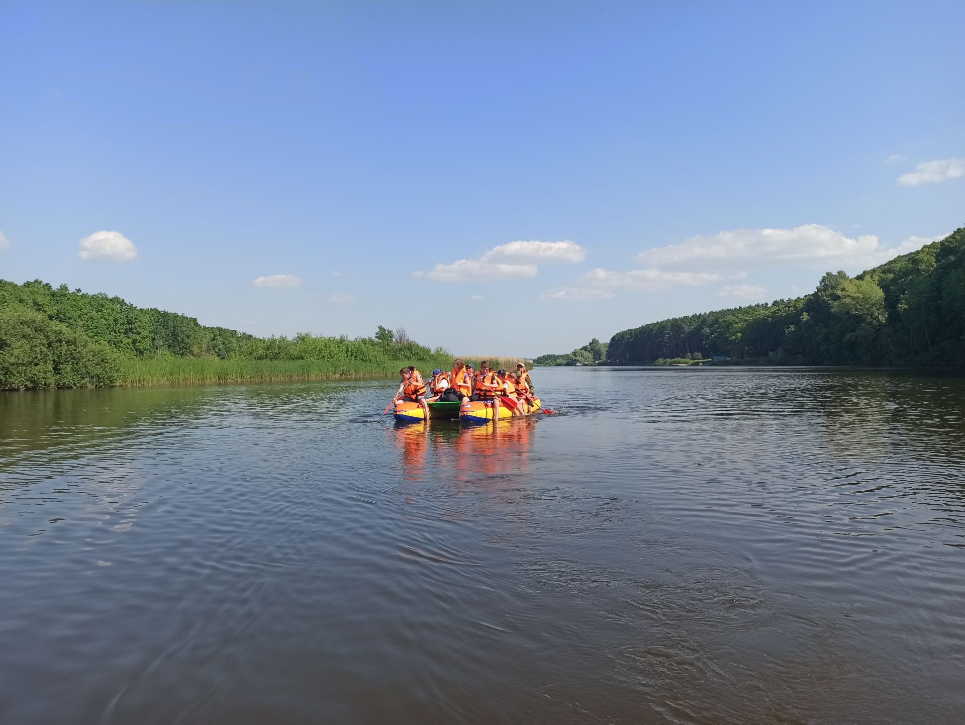 В Чистополе дети опробовали водный экологический маршрут (фоторепортаж)