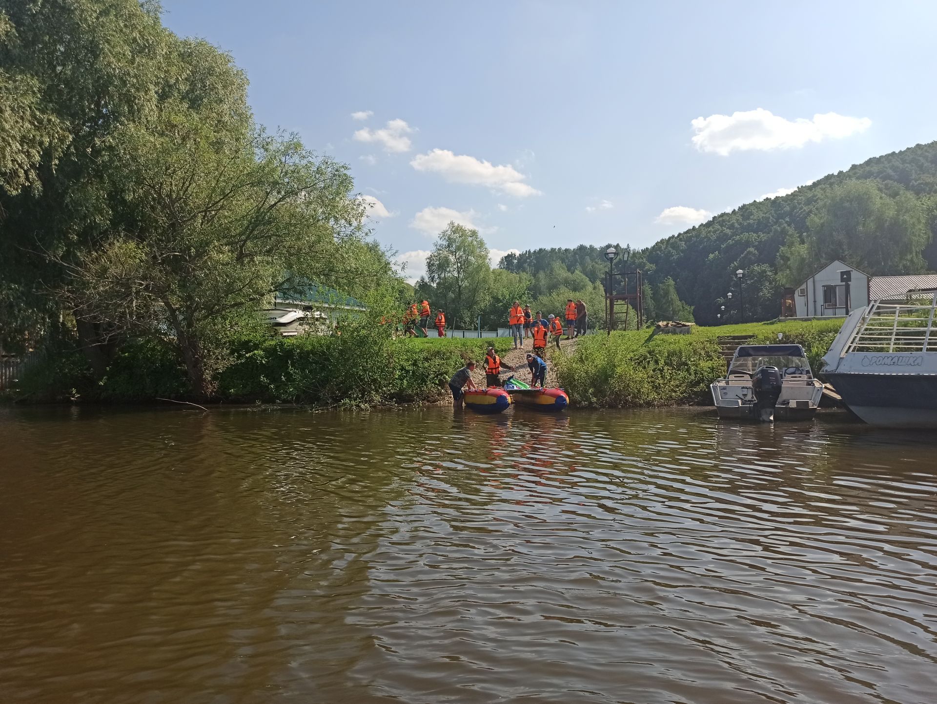 В Чистополе дети опробовали водный экологический маршрут (фоторепортаж)