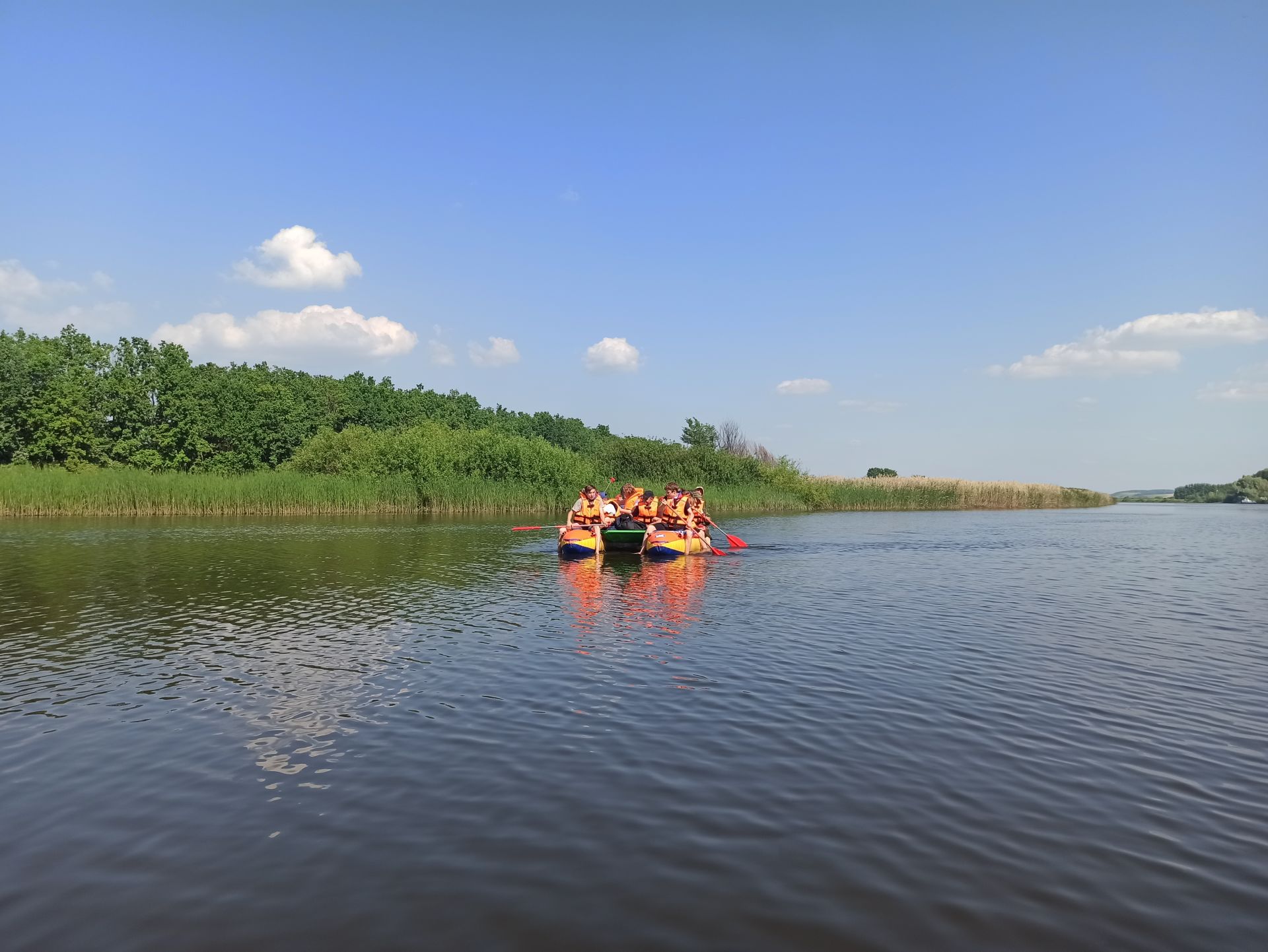 В Чистополе дети опробовали водный экологический маршрут (фоторепортаж)