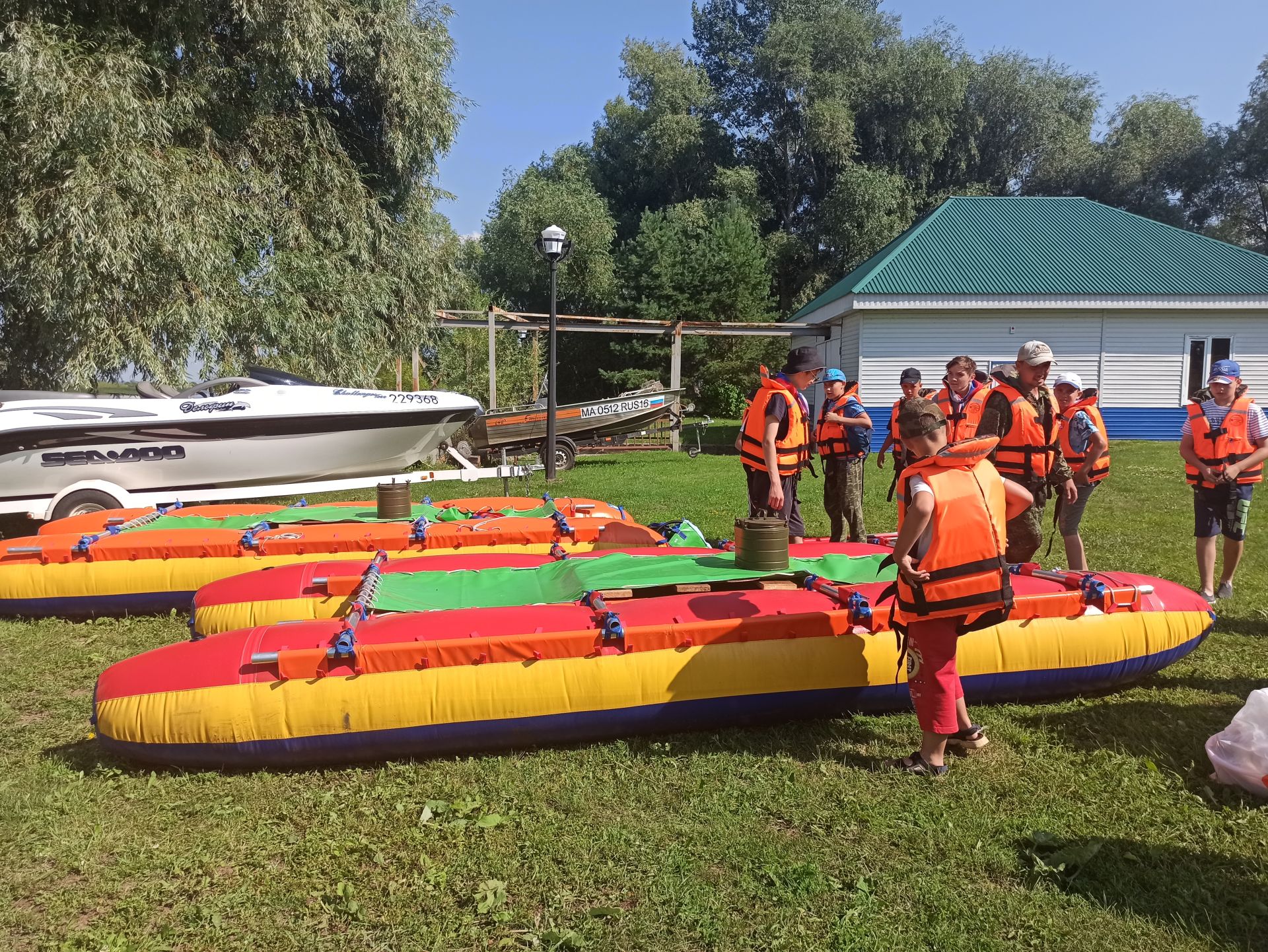 В Чистополе дети опробовали водный экологический маршрут (фоторепортаж)