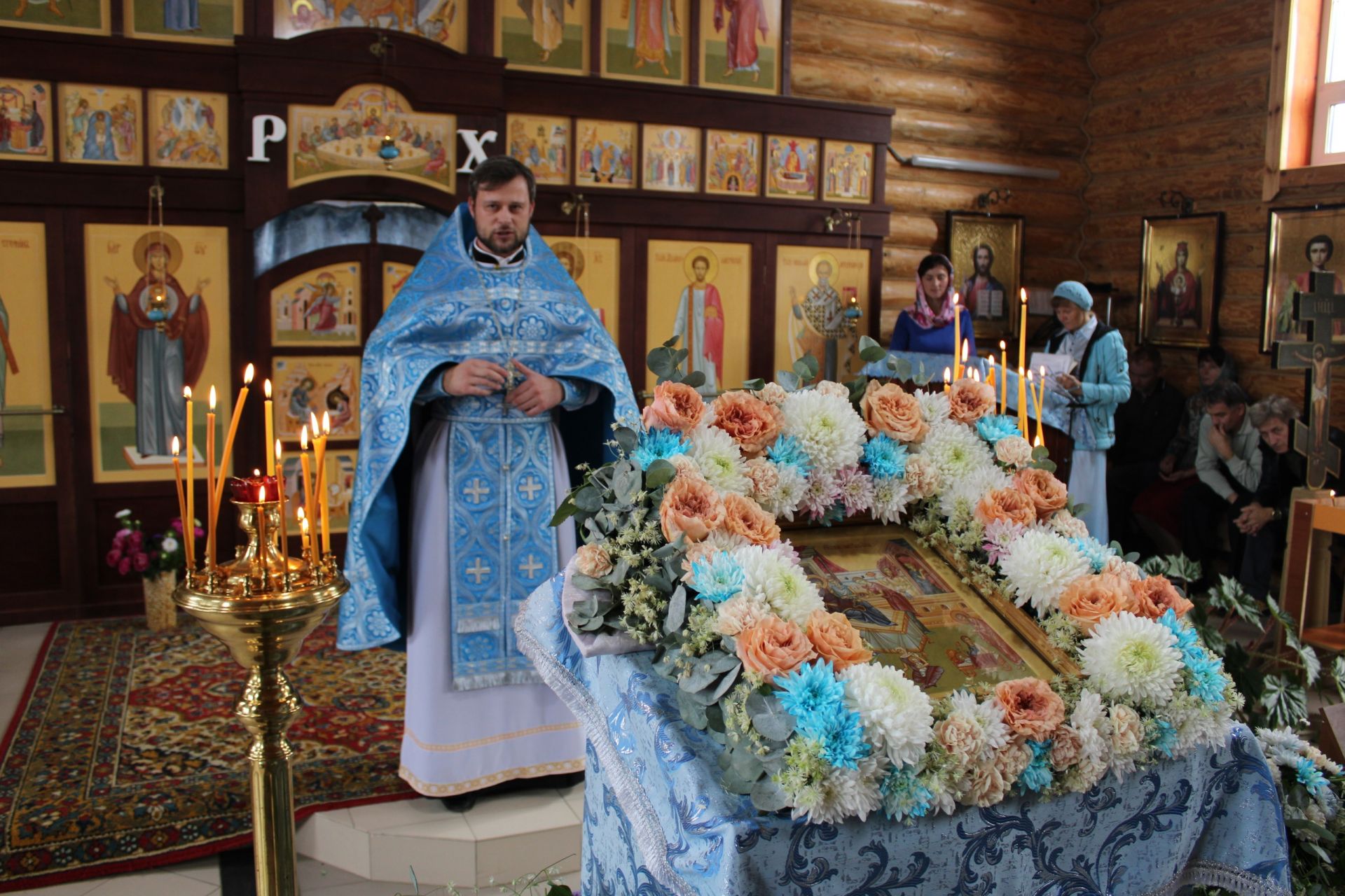 В храме в честь Рождества Пресвятой Богородицы чистопольского села отметили престольный праздник