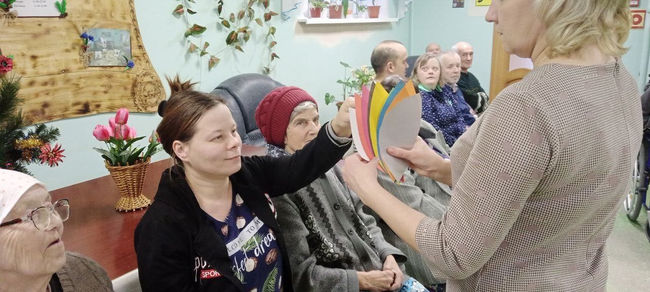В чистопольском доме - интернате прошел  фольклорный вечер «Святочные гадания»