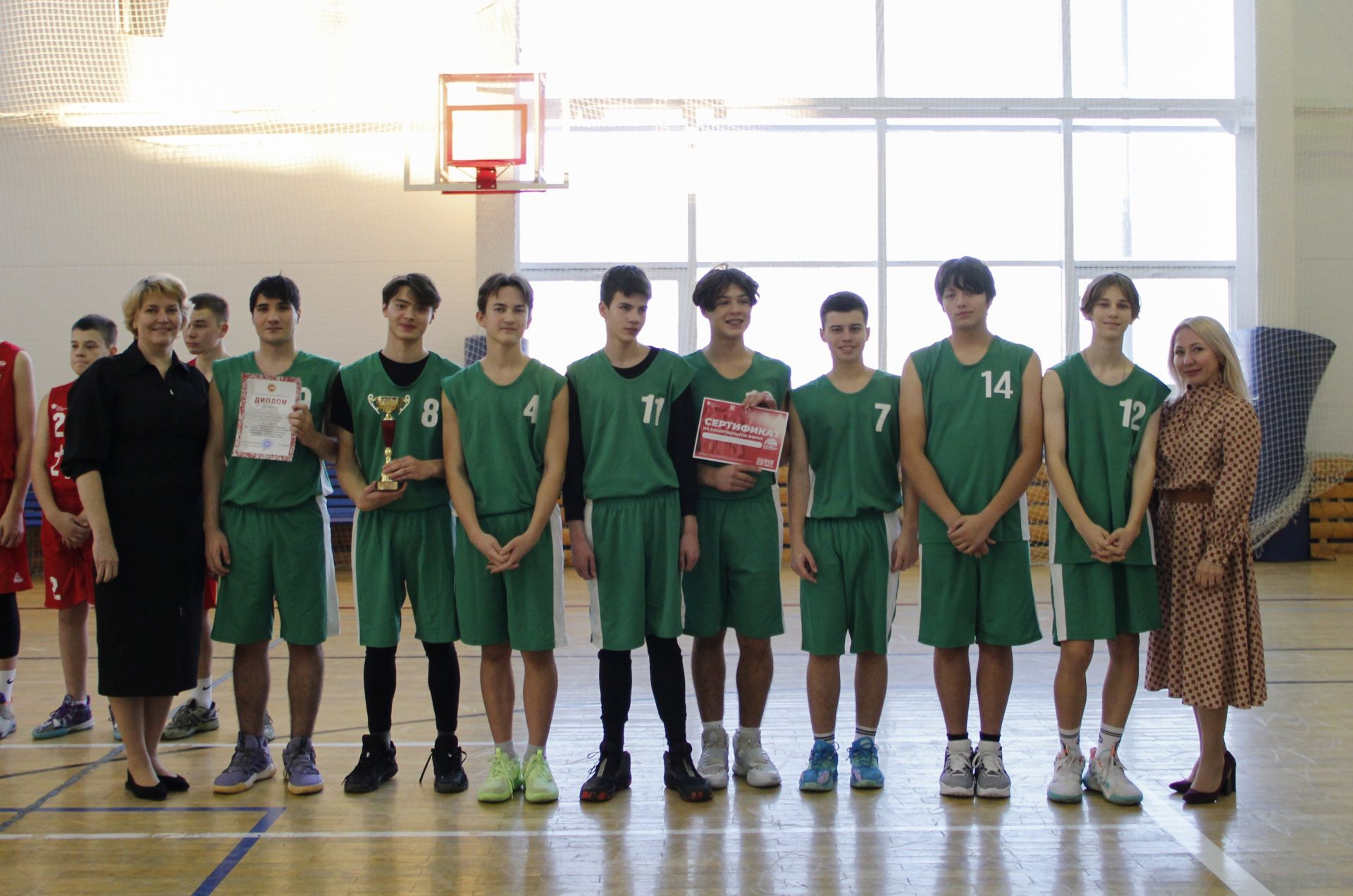 В Чистополе прошел девизиональный этап школьной баскетбольной лиги