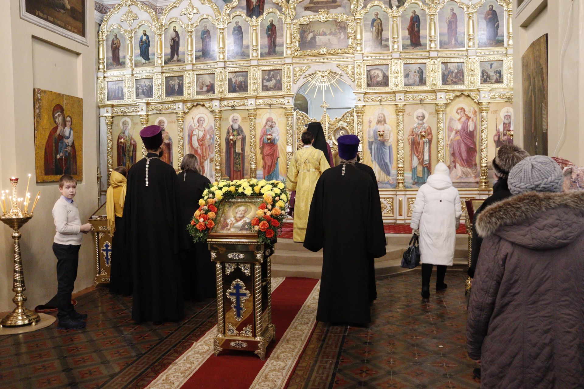 После масштабных ремонтных работ состоялось торжественное открытие Свято-Никольского кафедрального собора