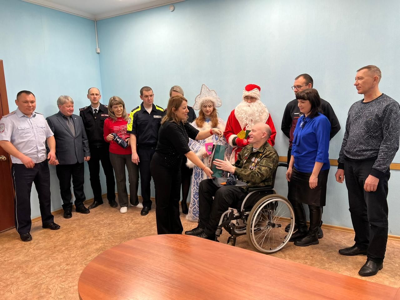 В чистопольскую Госавтоинспекцию пригласили в гости кавалера ордена Красной Звезды