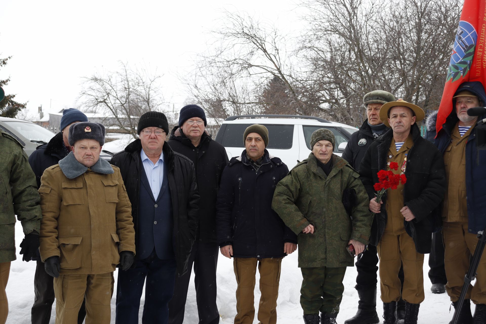 В селе Татарская Багана увековечили память воинов-афганцев (Фоторепортаж)