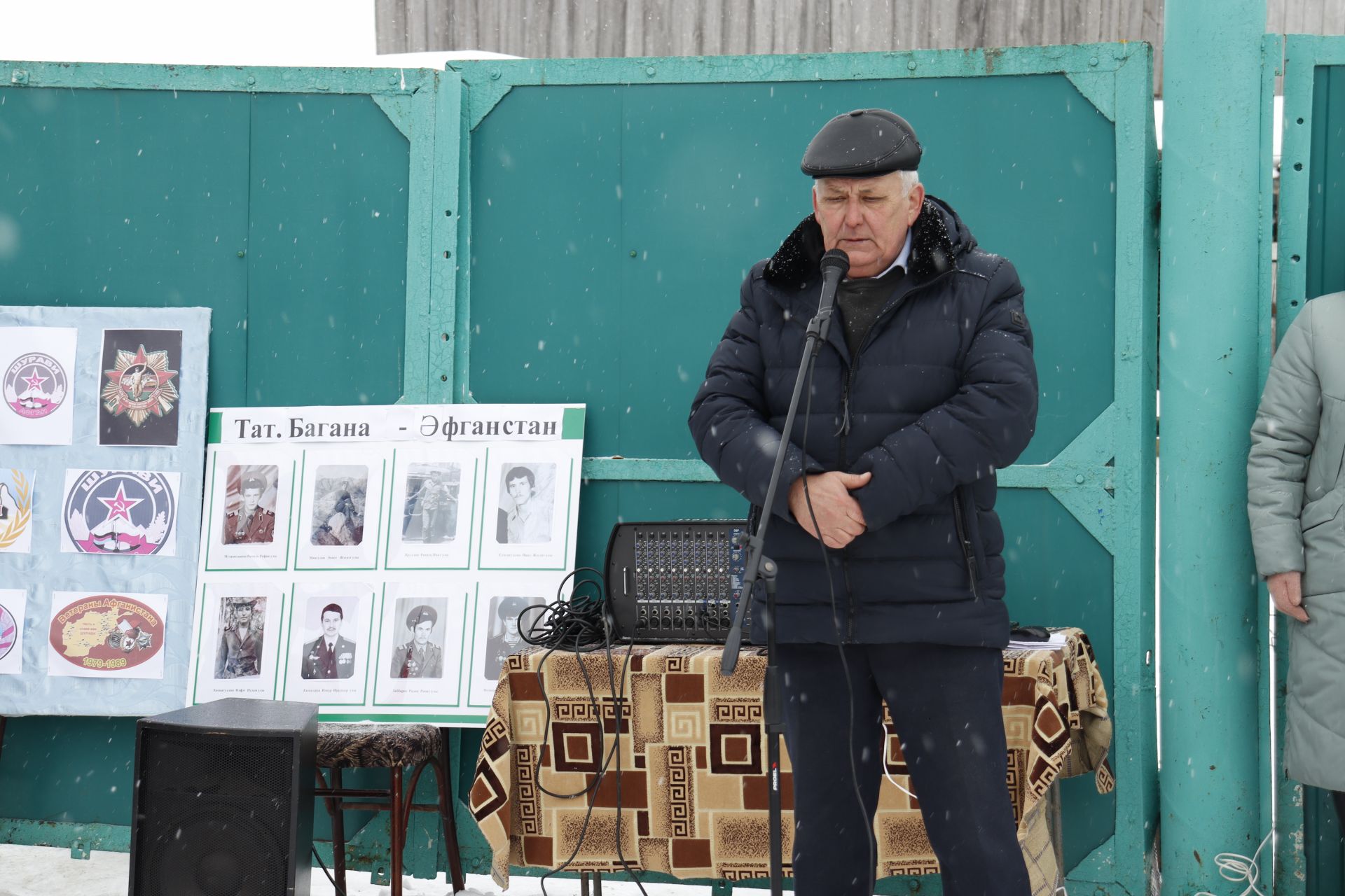 В селе Татарская Багана увековечили память воинов-афганцев (Фоторепортаж)