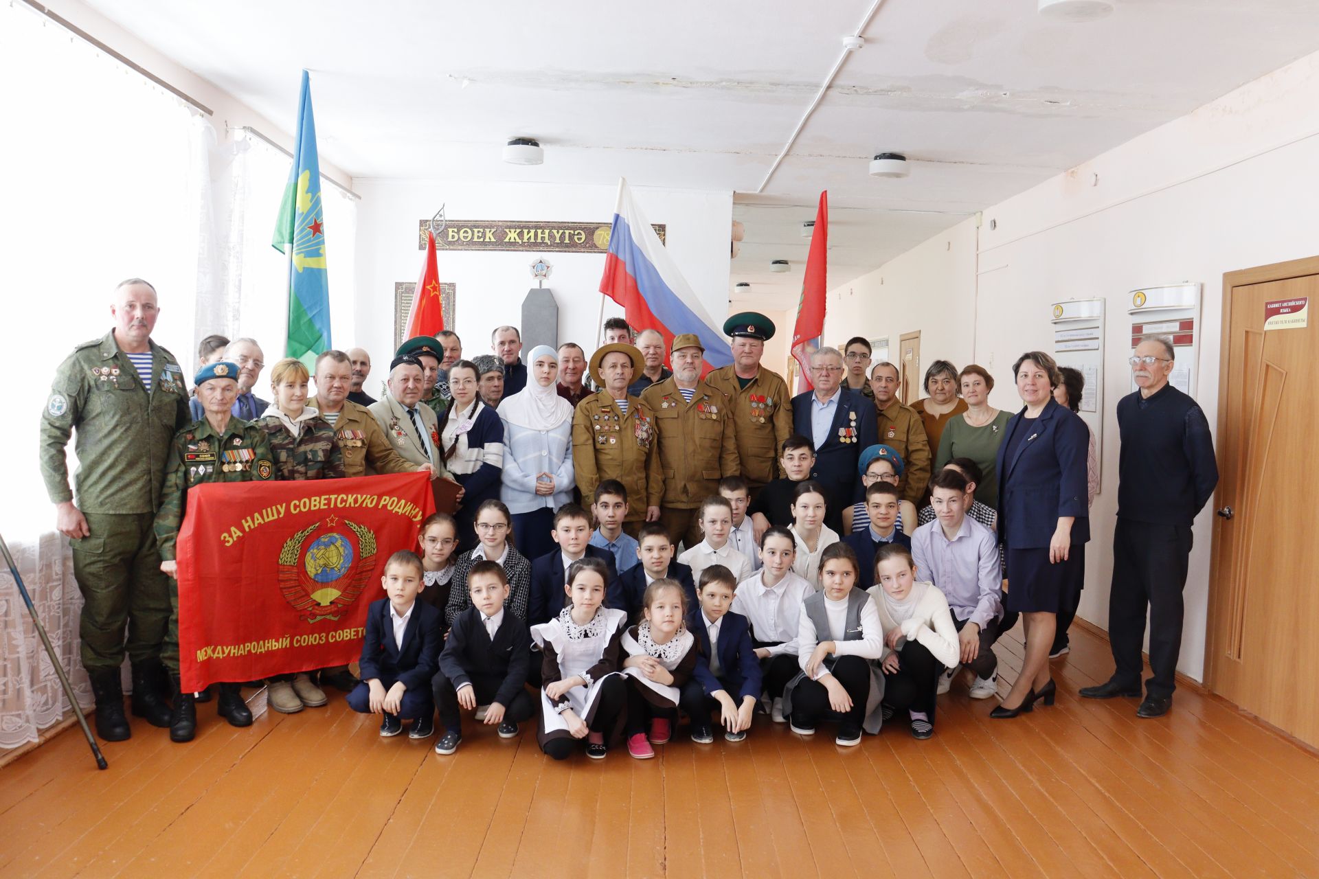 В селе Татарская Багана увековечили память воинов-афганцев (Фоторепортаж)