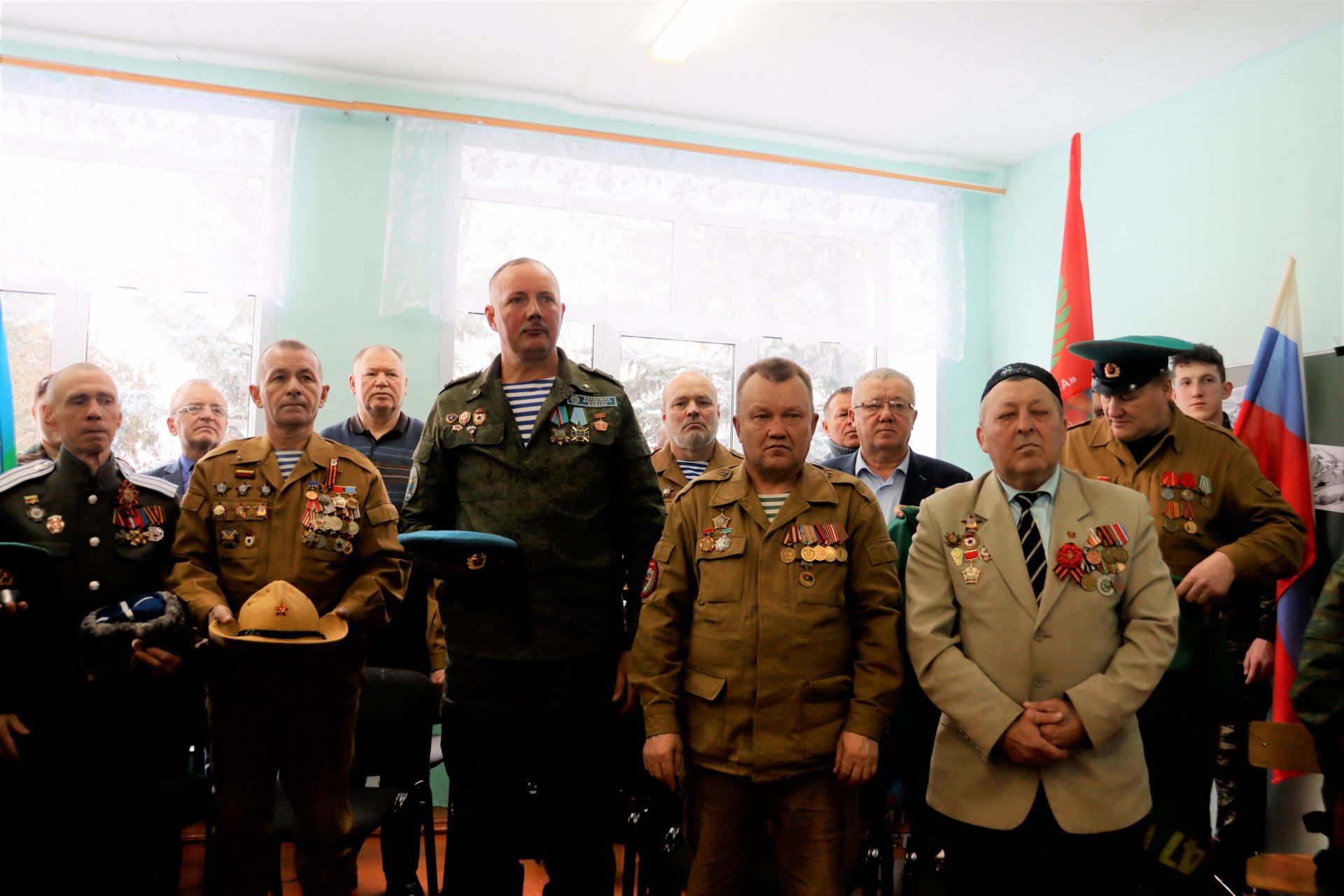 В селе Татарская Багана увековечили память воинов-афганцев (Фоторепортаж)