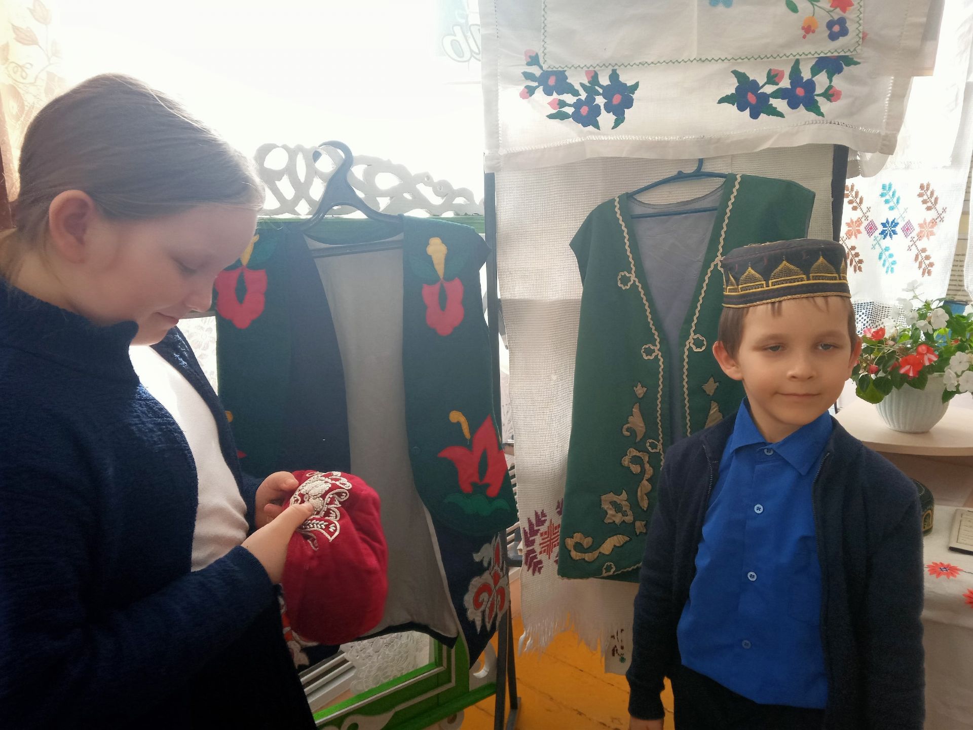 Ребята чистопольского села окунулись в многоцветие татарской культуры