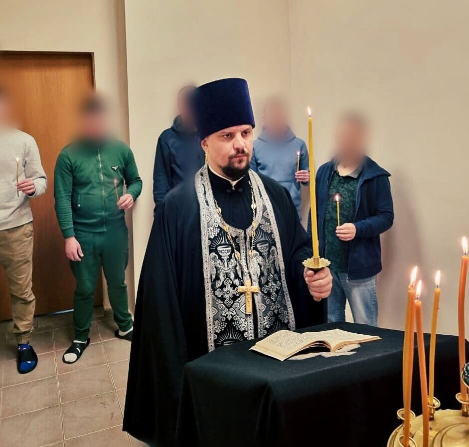 Руководитель отдела тюремного служения Чистопольской епархии совершил повечерие с чтением канона преподобного Андрея Критского
