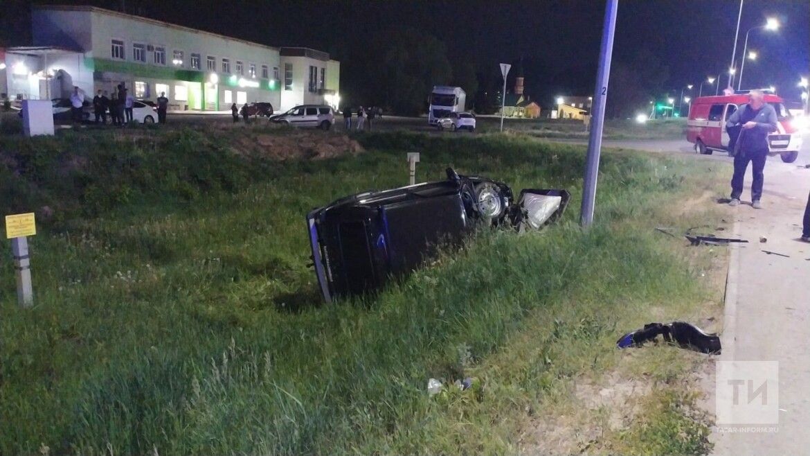 В Зеленодольском районе произошло ДТП с участием машины скорой помощи