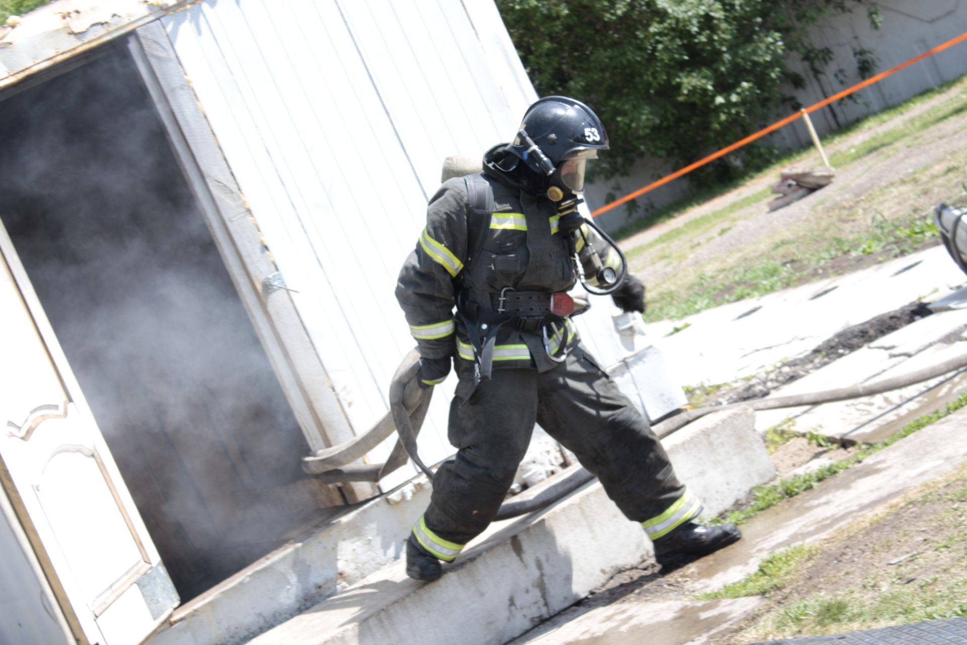 В Чистополе прошли республиканские соревнования пожарных