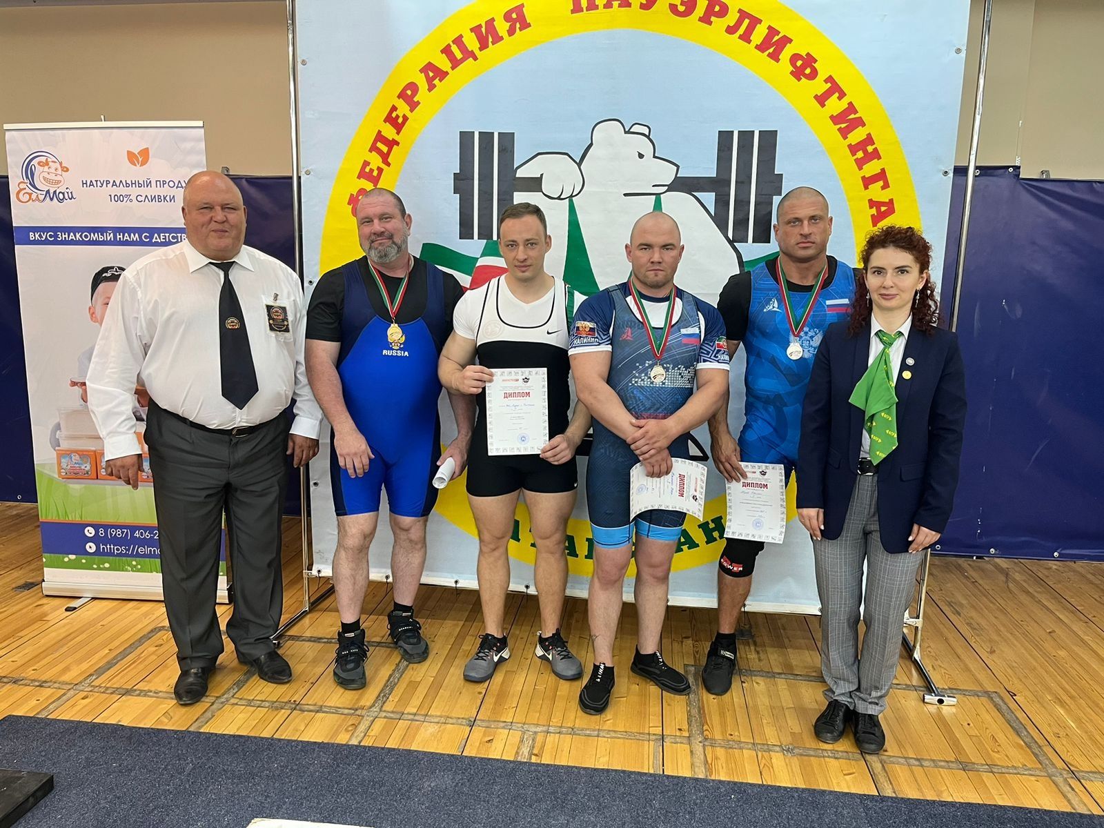 Чистопольские спортсмены показали хорошие результаты на Чемпионате по пауэрлифтингу