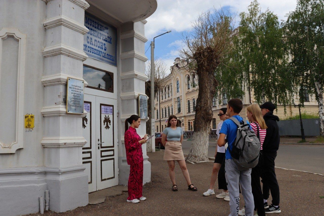«Прогулка по купеческому городу»: чистопольские студенты приняли участие в квест-экскурсии