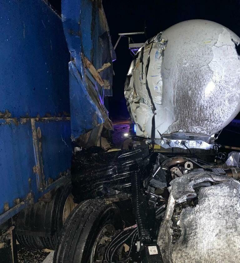 В РТ произошло массовое ДТП с участием двух грузовиков