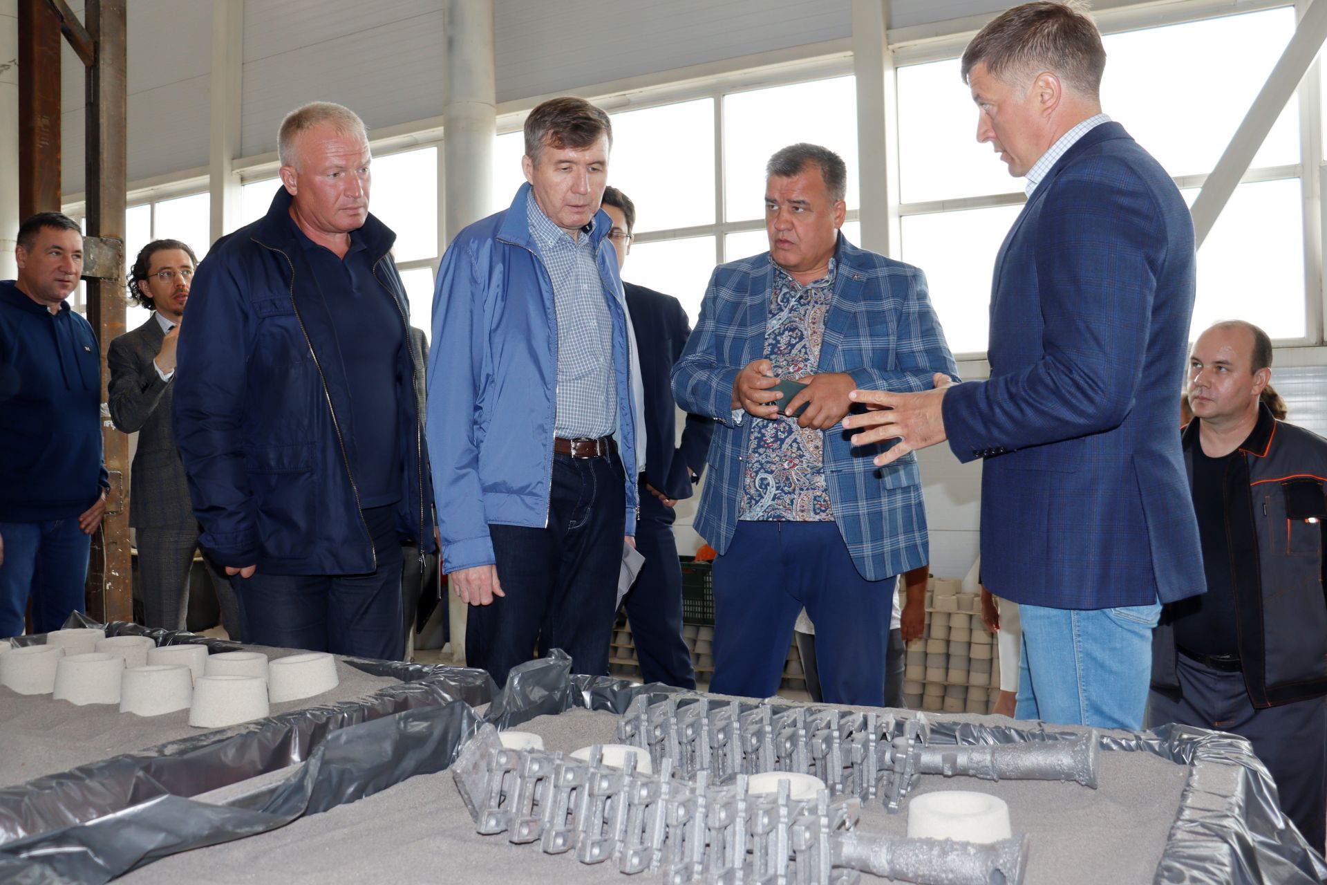 Министр экономики РТ Мидхат Шагиахметов ознакомился с деятельностью новых чистопольских предприятий