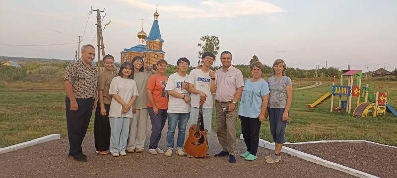 В чистопольское село приехали туристы из Южной Кореи