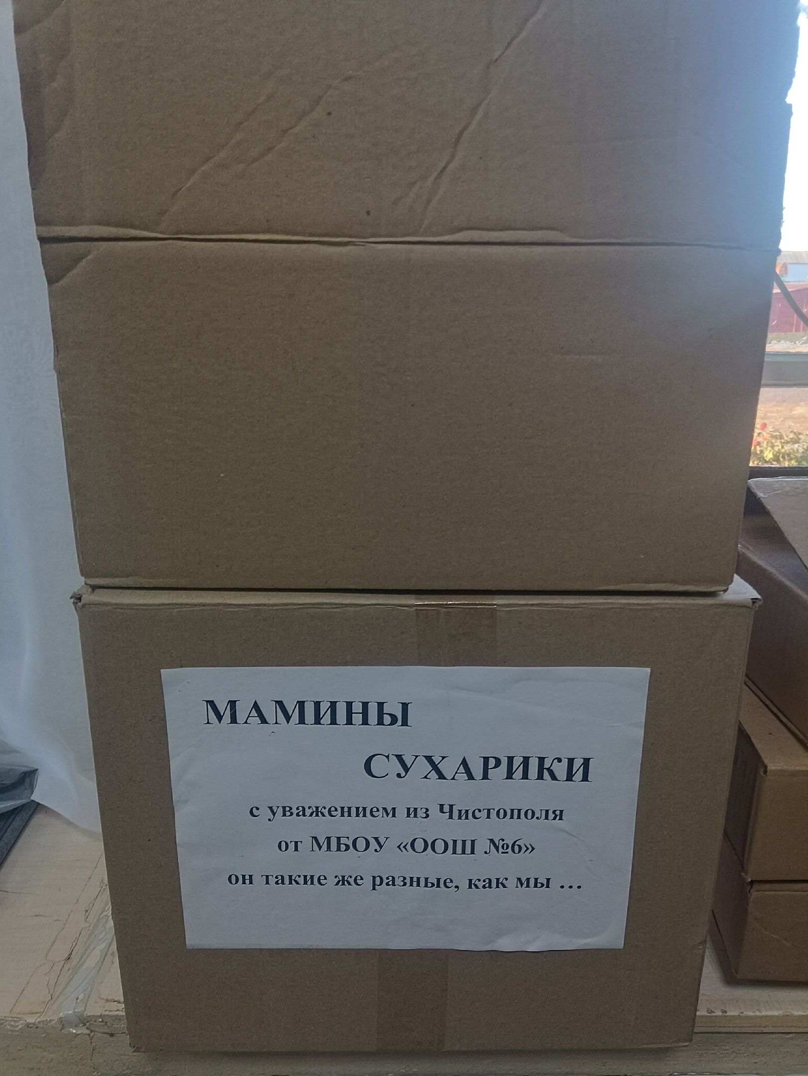 Чистопольские школьники помогают участникам СВО