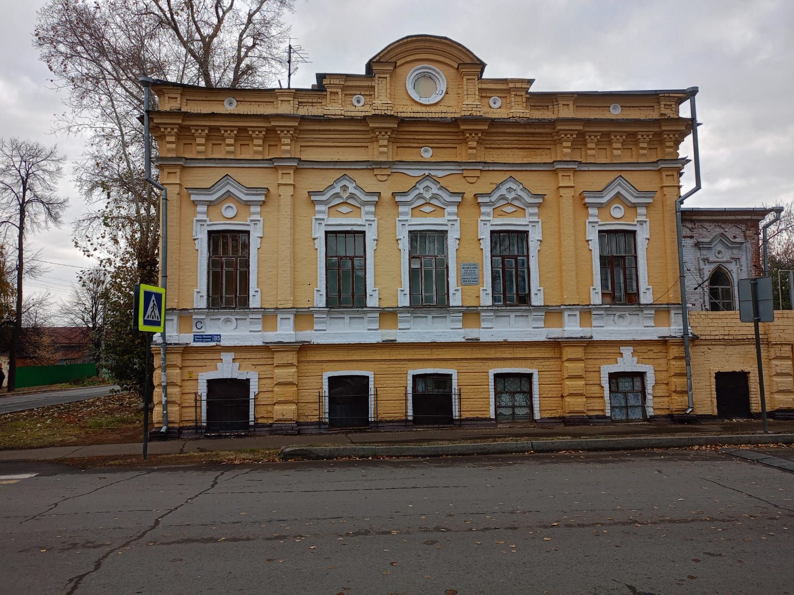 В историческом центре Чистополя провели ремонт фасадов зданий