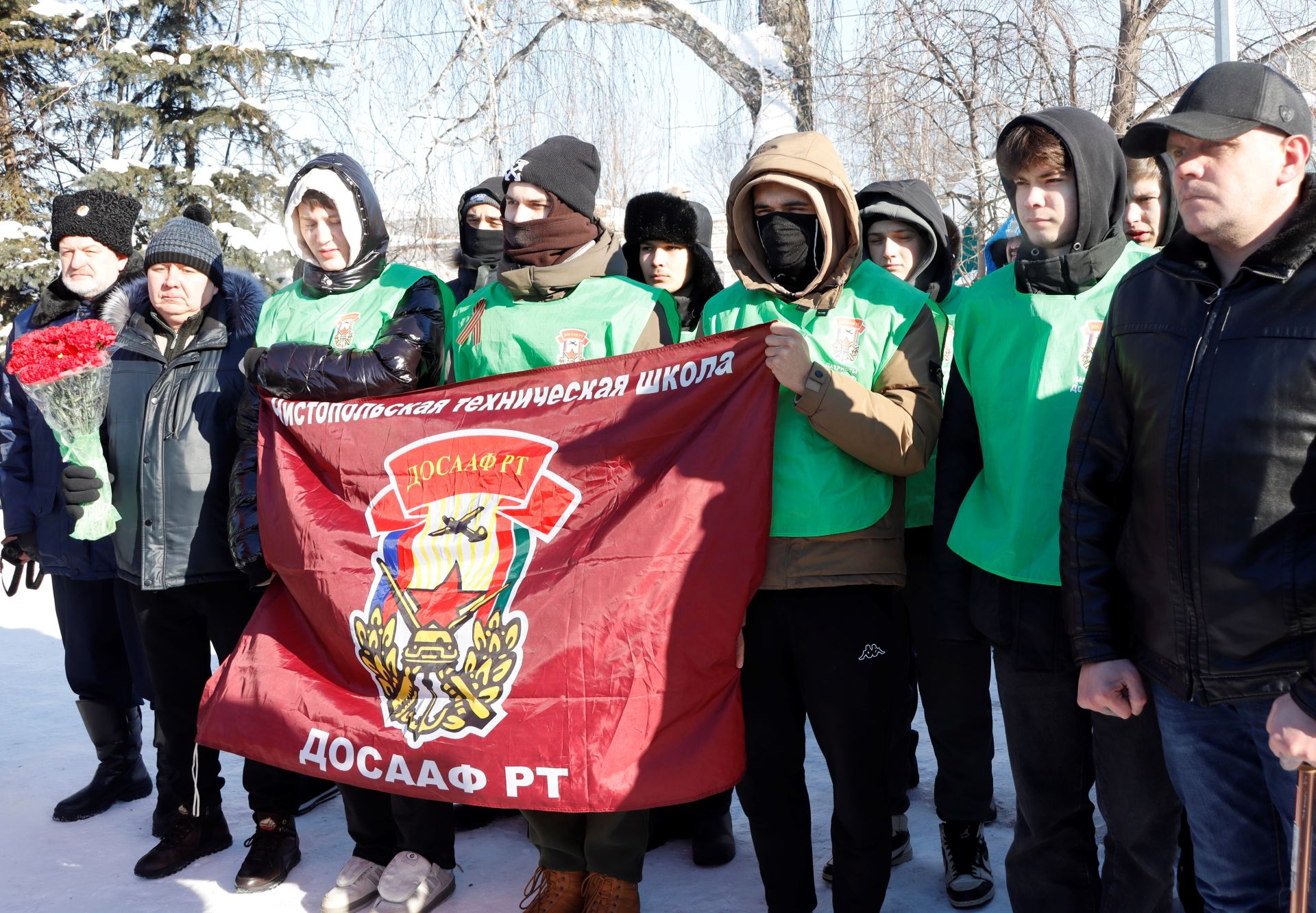 В Чистополе прошли торжественный митинг и церемония возложения венков