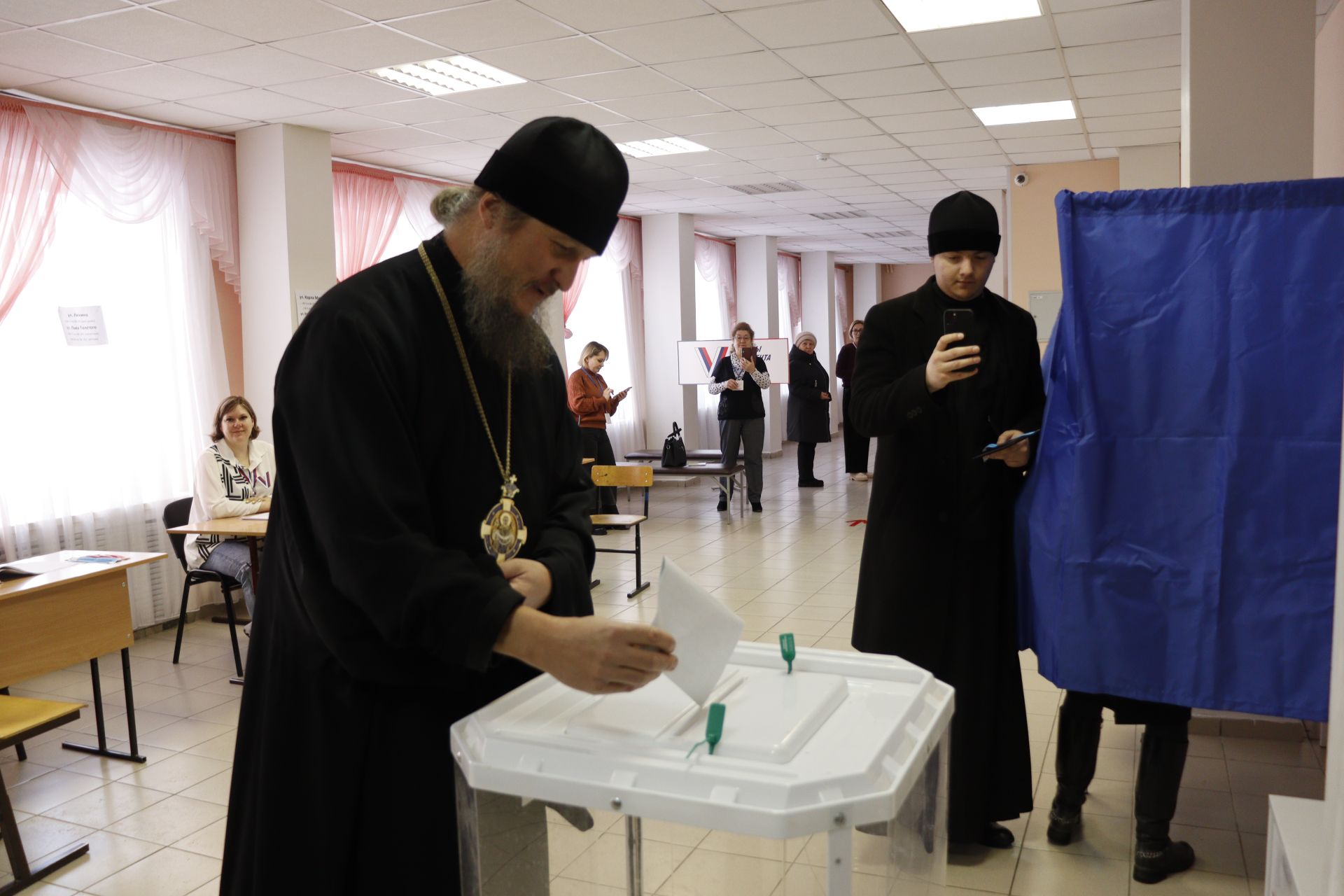 В Чистополе представители религиозных конфессий проголосовали на выборах Президента России