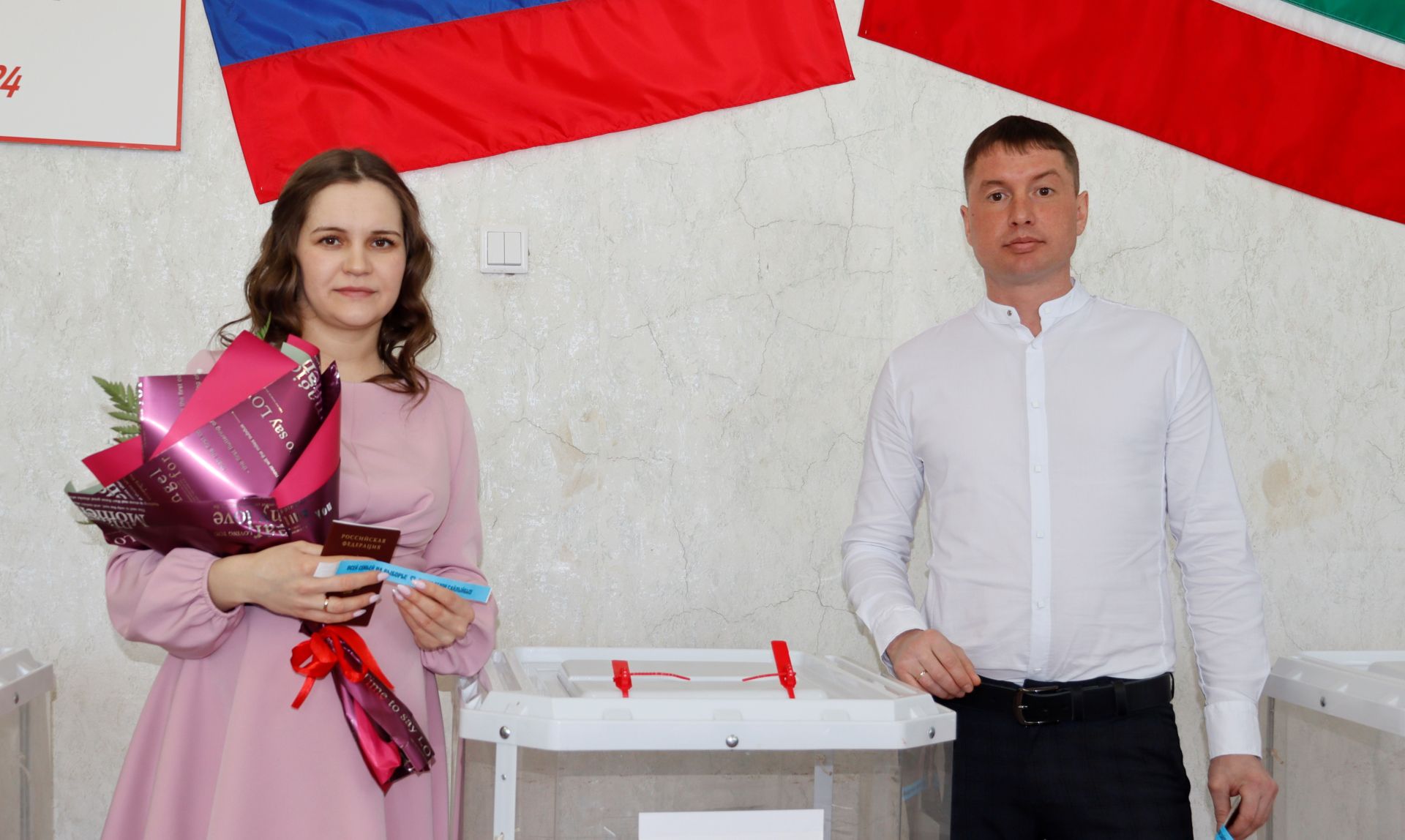Чистайдан яшь пар туйлары көнендә сайлауларда катнашты