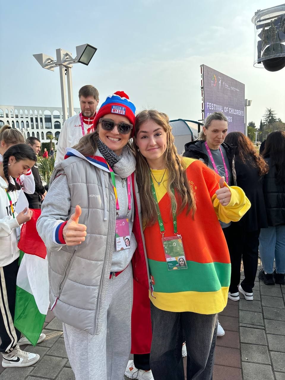 Председатель местного Совета Первых в Чистопольском районе Рената Яруллина побывала на Всемирном фестивале молодежи