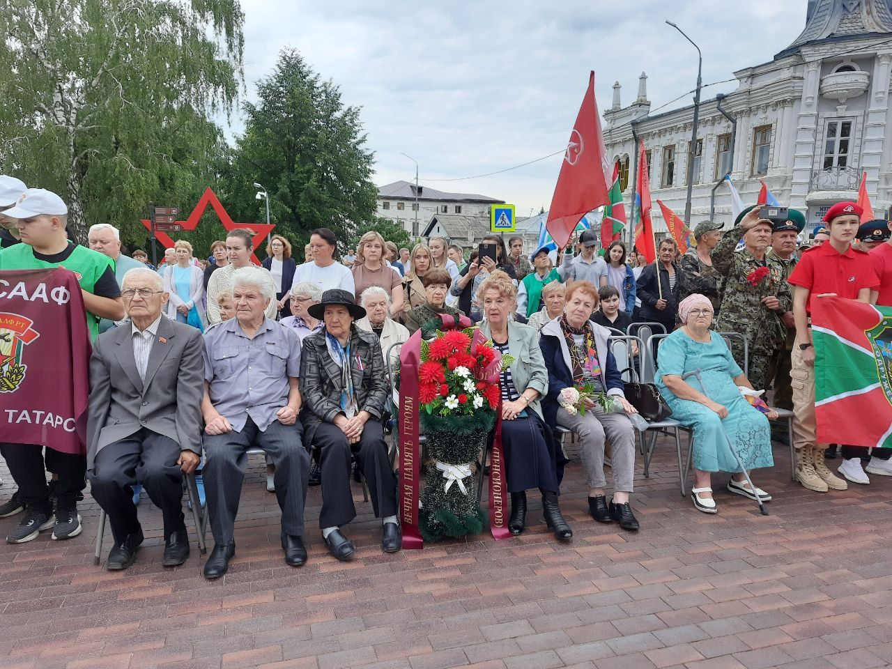 В Чистополе состоялся митинг, посвященный Дню памяти и скорби