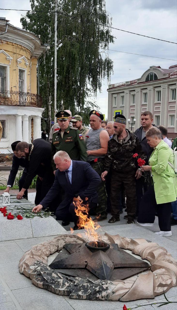 В Чистополе состоялся митинг, посвященный Дню памяти и скорби