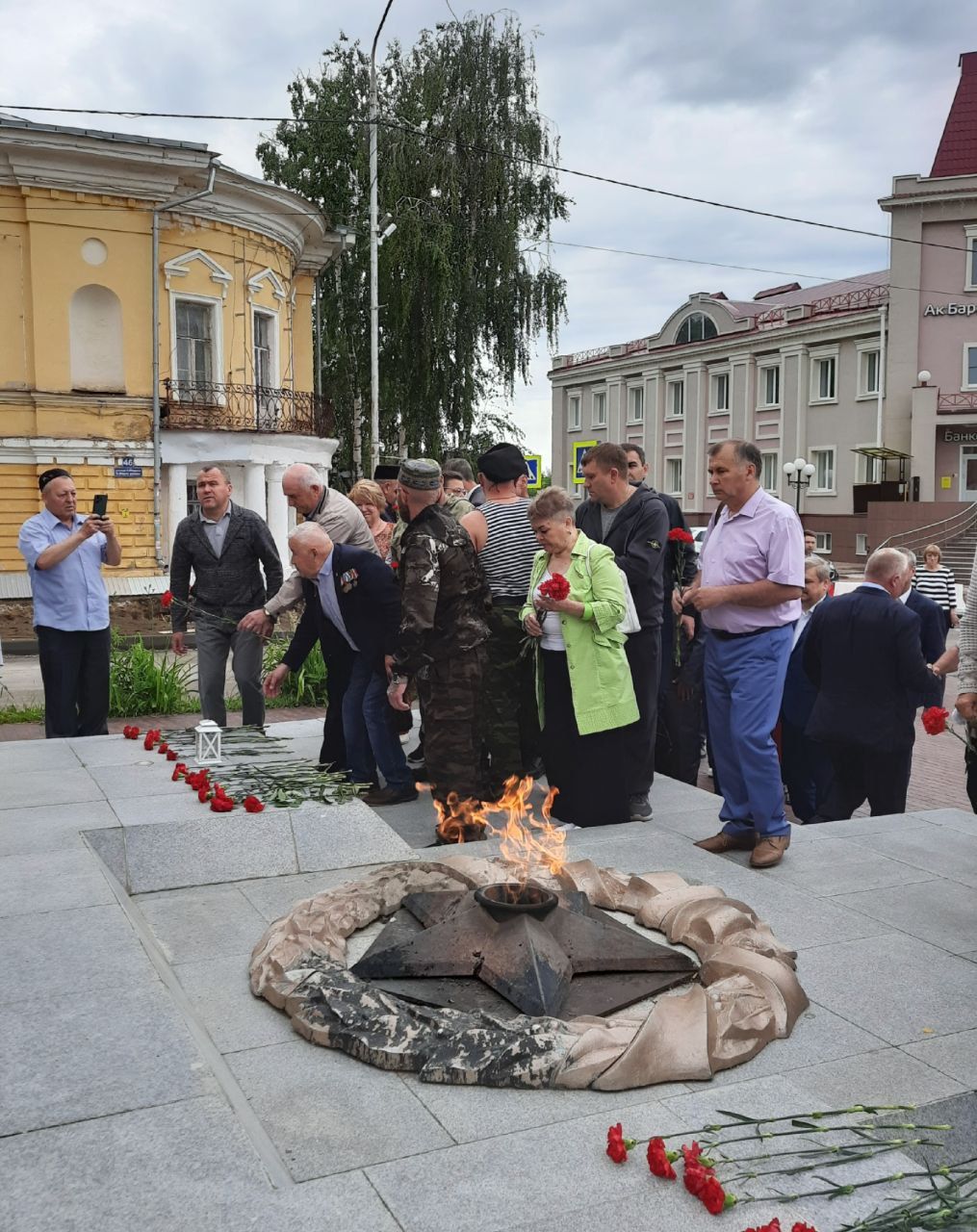 В Чистополе состоялся митинг, посвященный Дню памяти и скорби