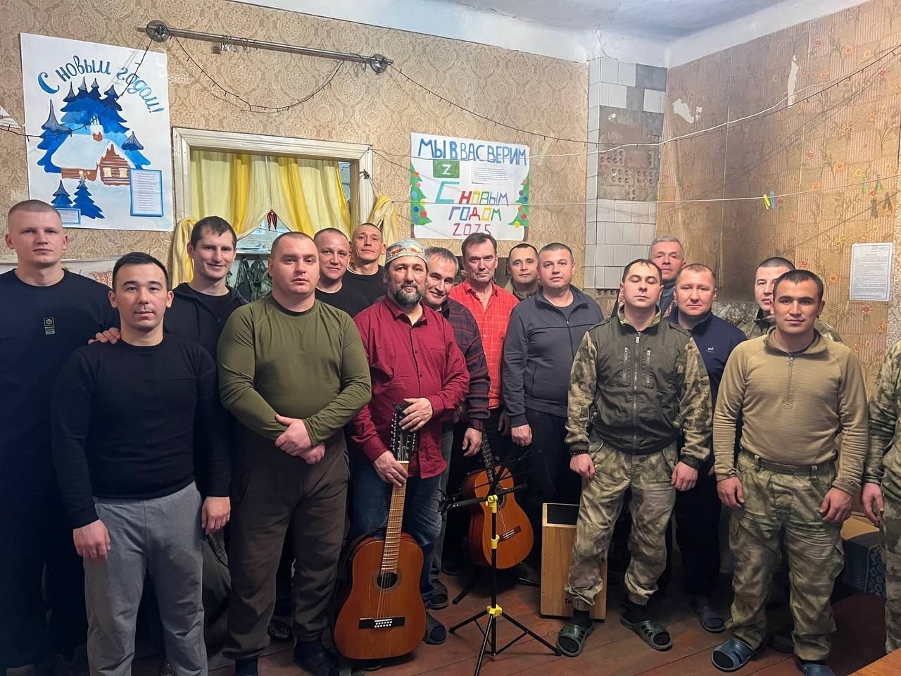 Чистополец Тагир Мухаметов выступил с концертами в зоне СВО