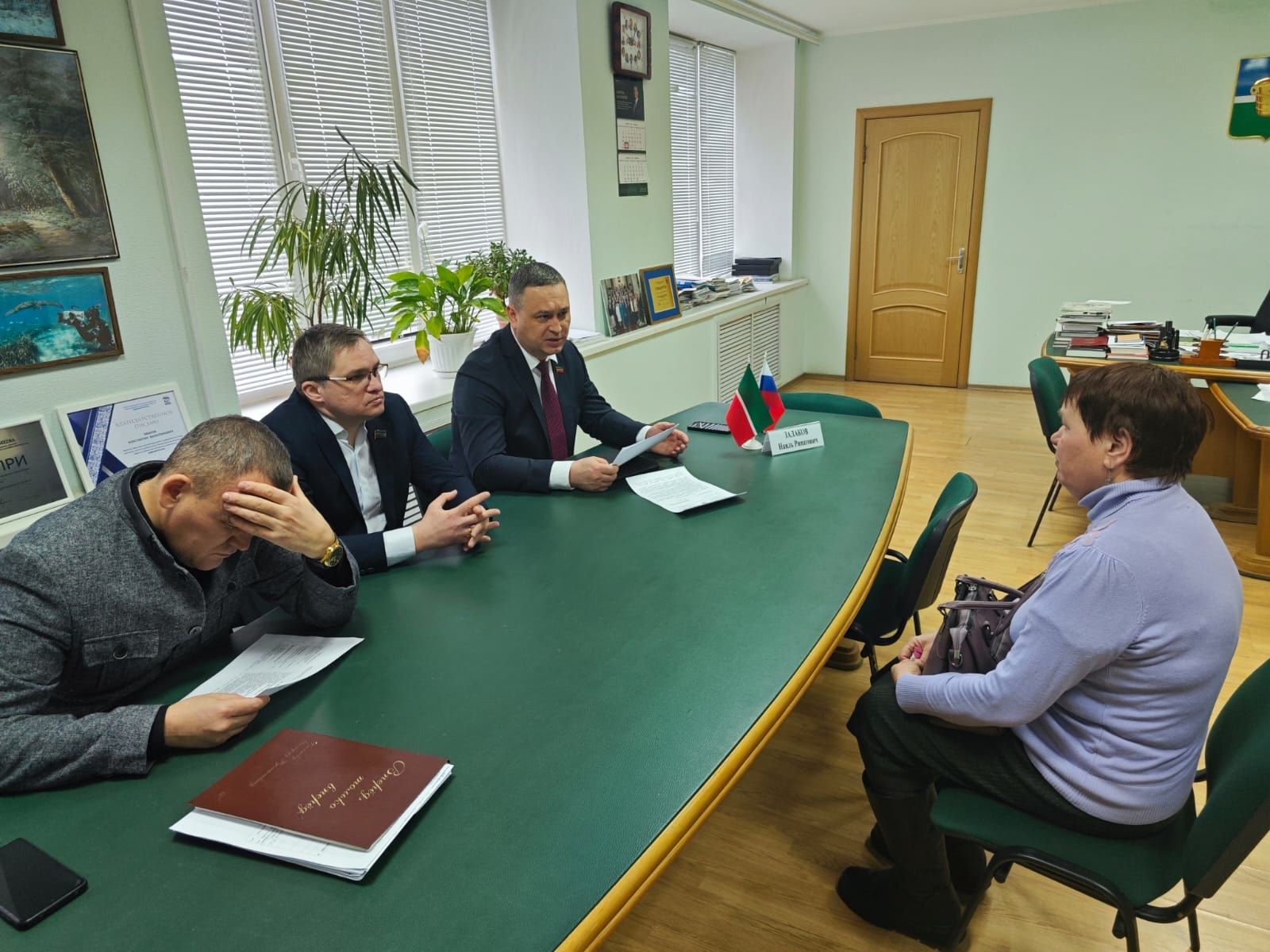 Депутат Государственного Совета Наиль Залаков провёл приём граждан