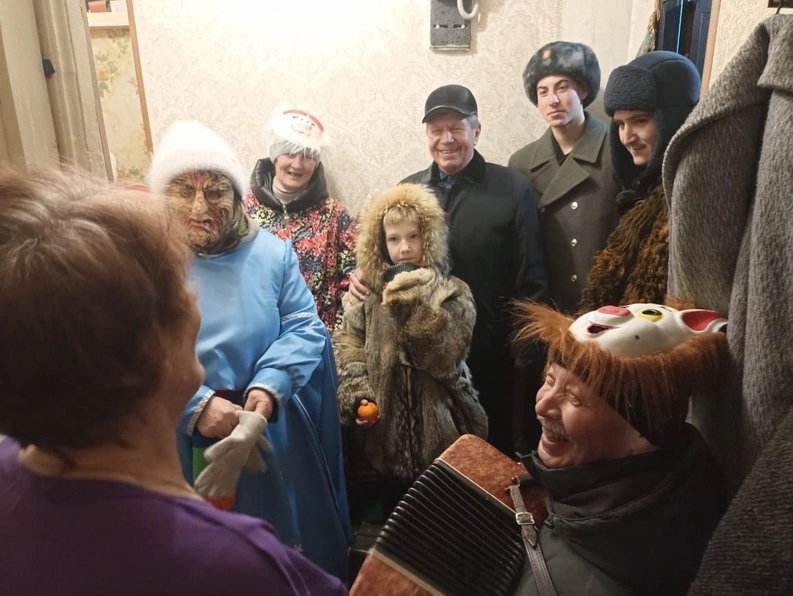 В селе Чистопольского района прошел праздник Коляды