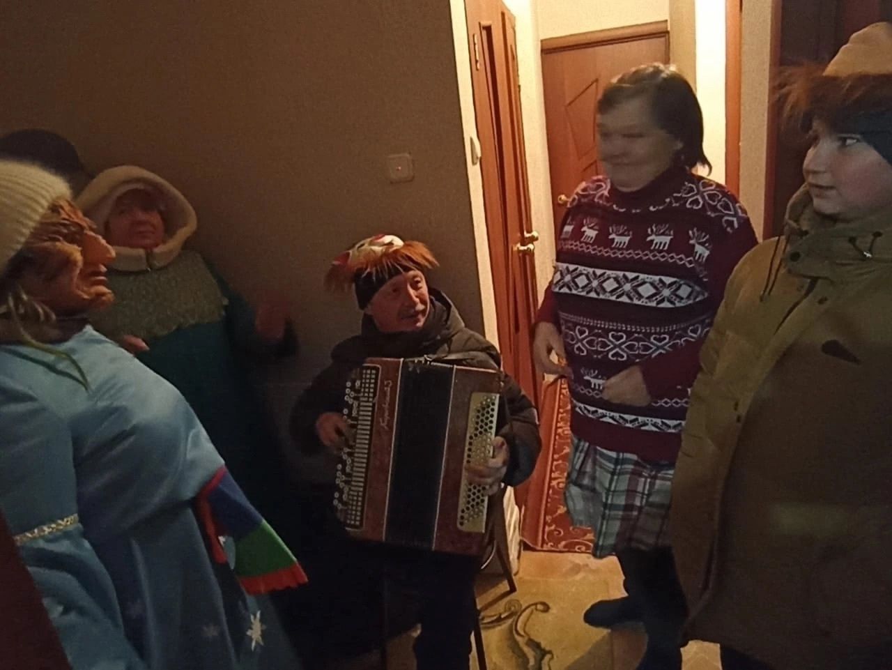В селе Чистопольского района прошел праздник Коляды