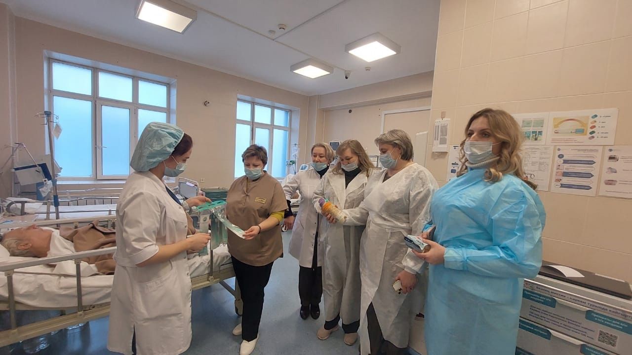 Представители Чистопольской ЦРБ изучают новые методы работы в паллиативном отделении РКБ