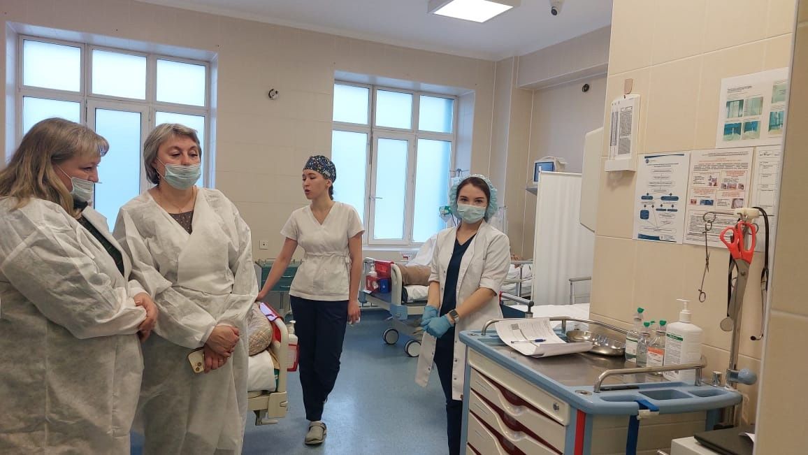 Представители Чистопольской ЦРБ изучают новые методы работы в паллиативном отделении РКБ