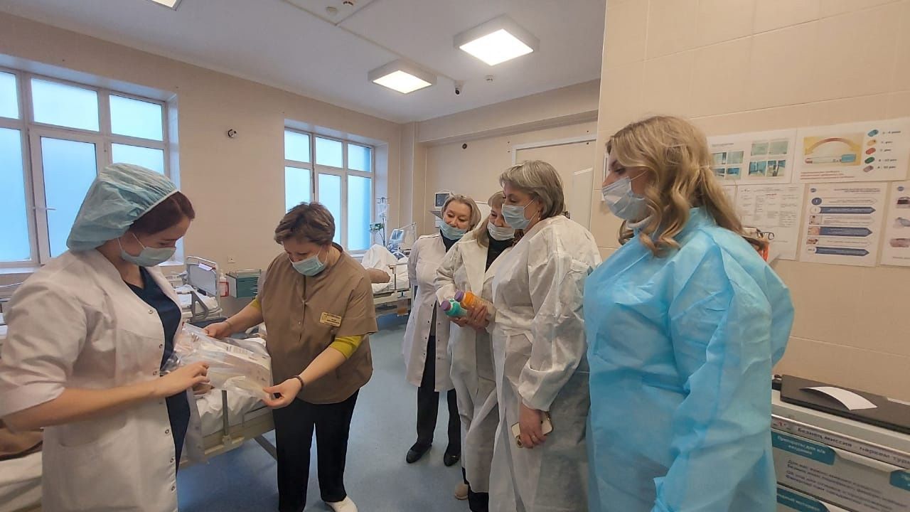 Представители Чистопольской ЦРБ изучают новые методы работы в паллиативном отделении РКБ