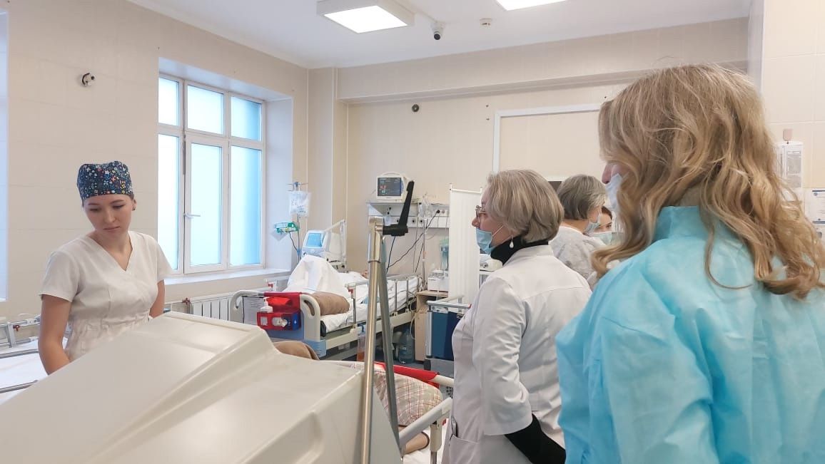 Представители Чистопольской ЦРБ изучают новые методы работы в паллиативном отделении РКБ