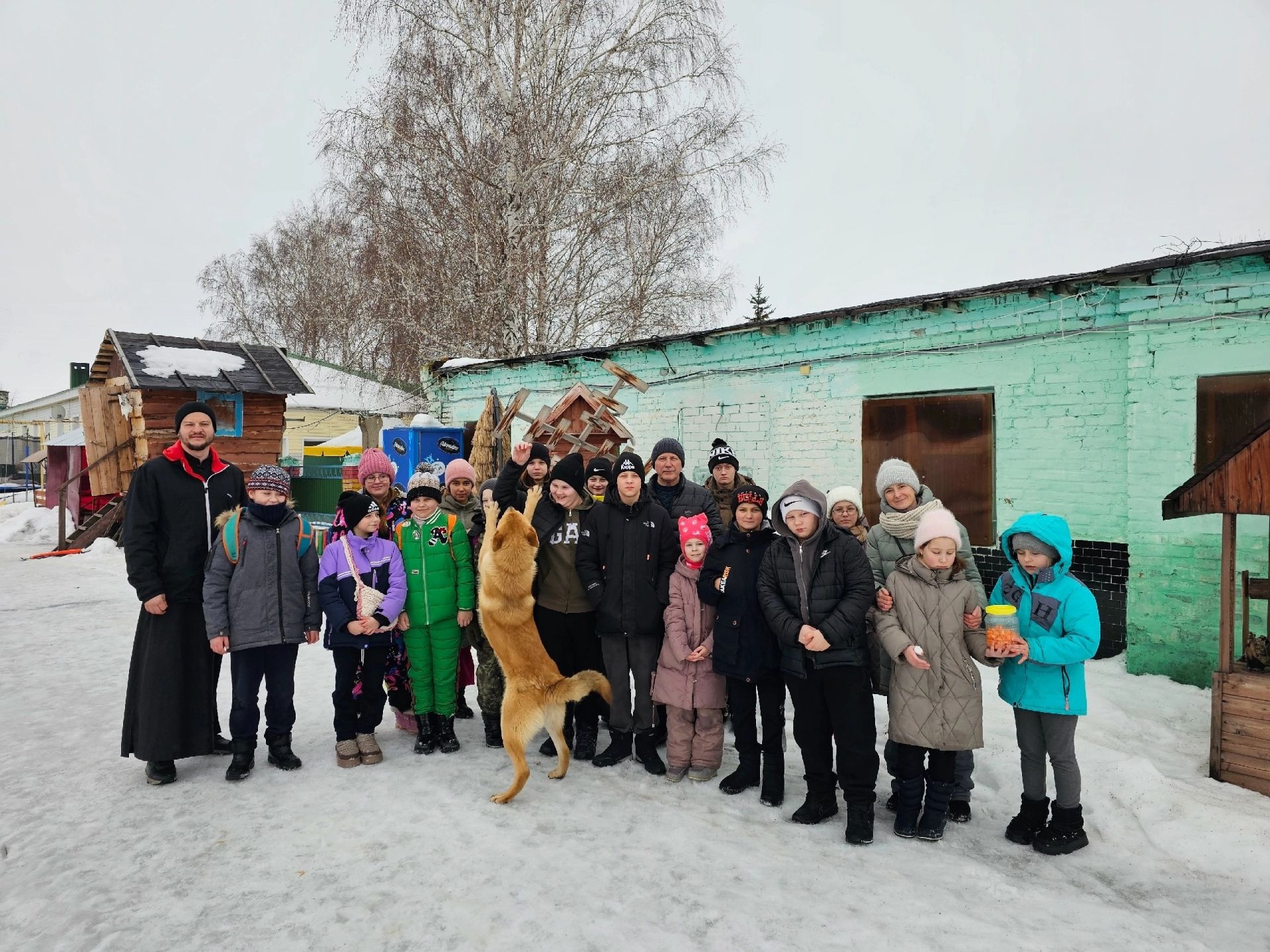 Воспитанники воскресной школы совершили увлекательное путешествие на ферму