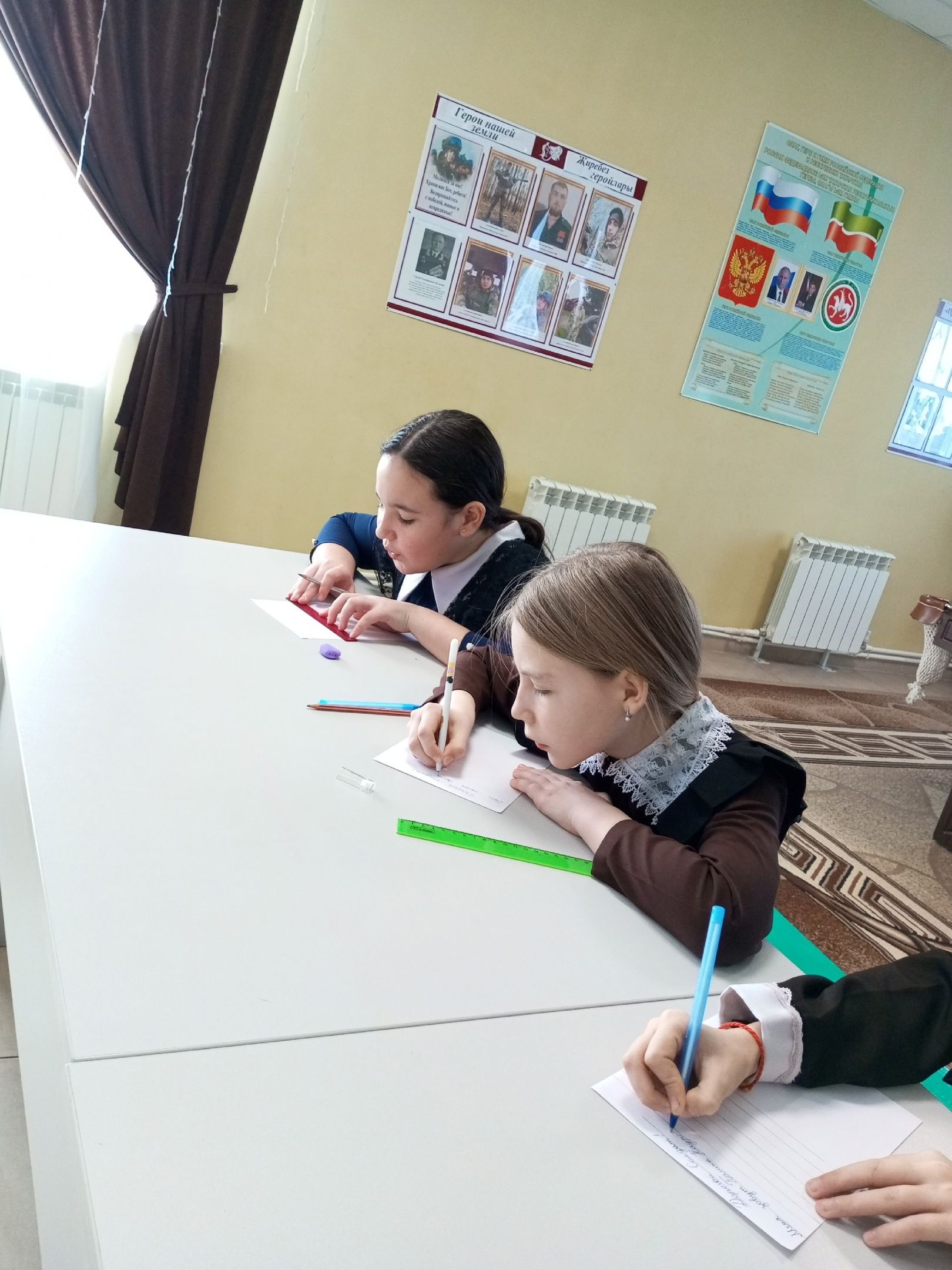 Акция «Письмо солдату» прошла в селе Чистопольского района