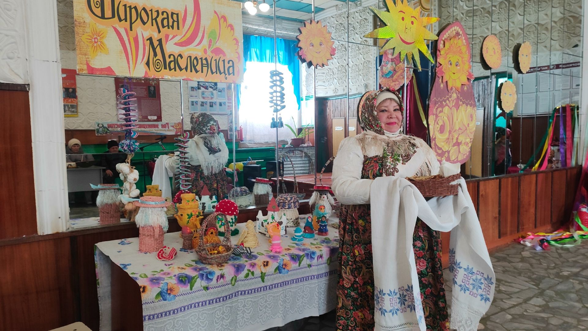 В селе Большой Толкиш проводили зиму веселым праздником