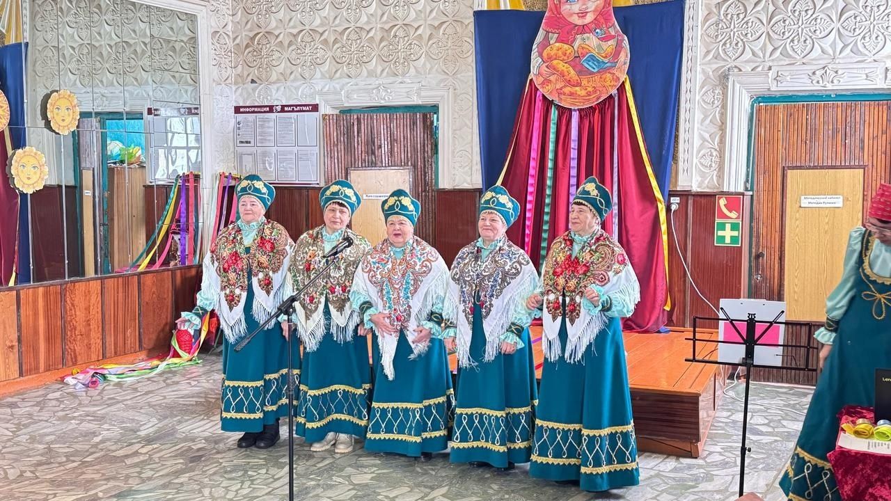 В селе Большой Толкиш проводили зиму веселым праздником