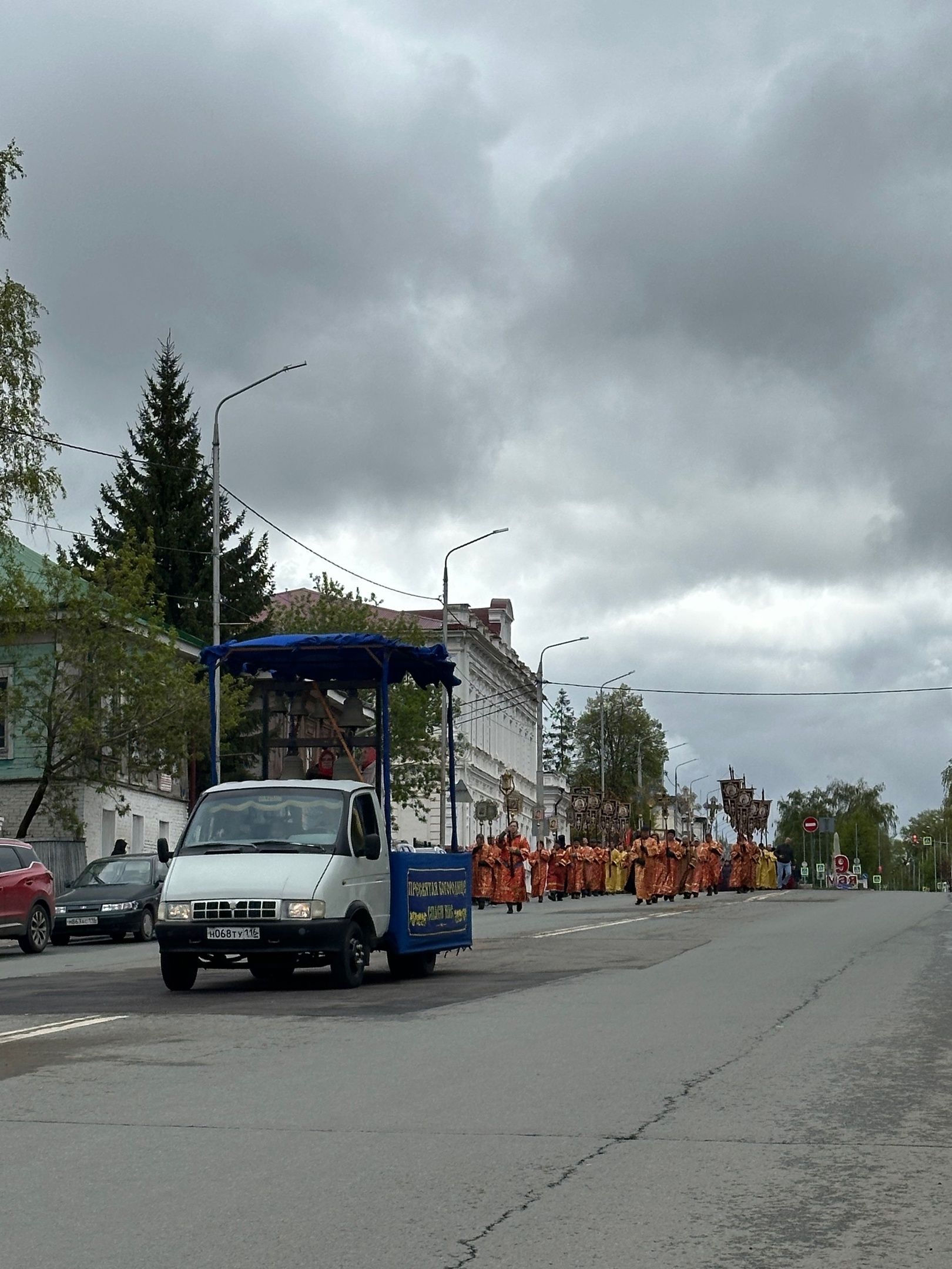 От Казанского храма до Никольского собора: пасхальное шествие в Чистополе