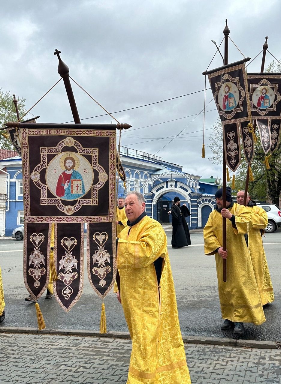 От Казанского храма до Никольского собора: пасхальное шествие в Чистополе