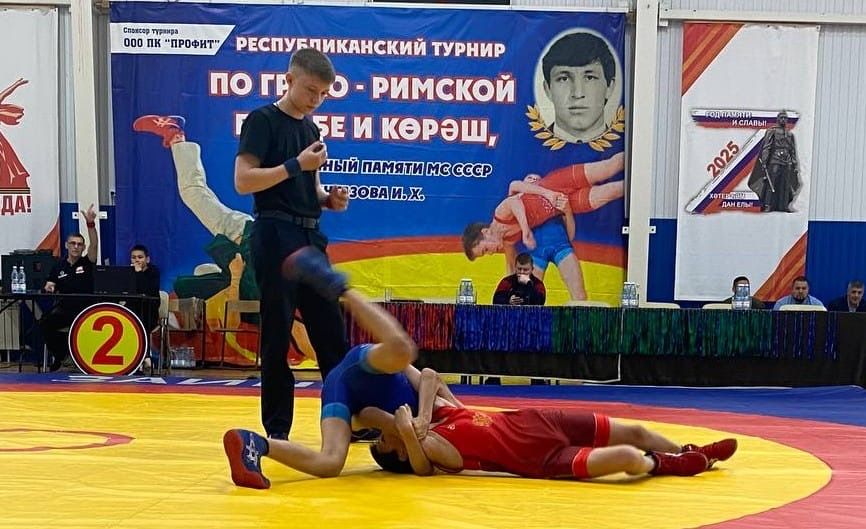 Открытый Республиканский турнир по греко-римской борьбе в Заинске: победы юных чистопольских борцов