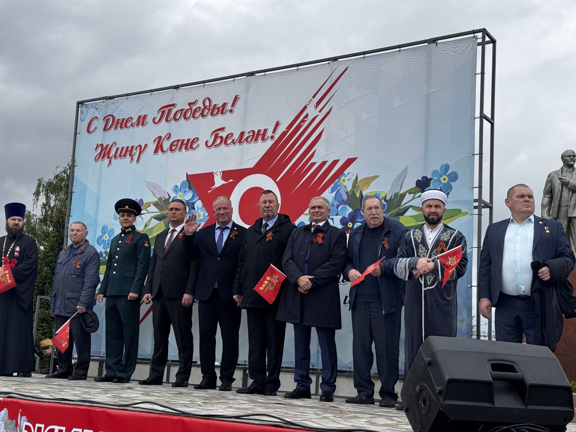 80 лет Победы в Великой Отечественной войне: Чистополь почтил память героев
