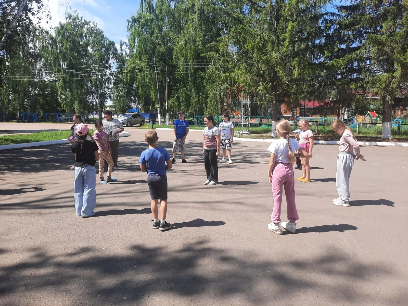 В селе Чистопольского района прошла игровая программа по правилам дорожного движения